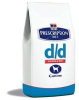 Hill's Prescription Diet Canine d/d Salmón y Arroz